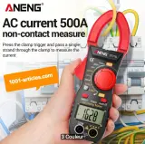 Pince Ampèremétrique Numérique ANENG ST170 - Multimètre Pro.