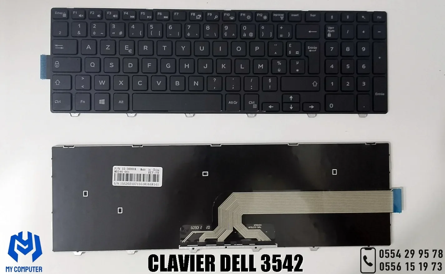 CLAVIER DELL 3542 – Qualité & Confort au Quotidien