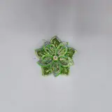 Fleur avec strass