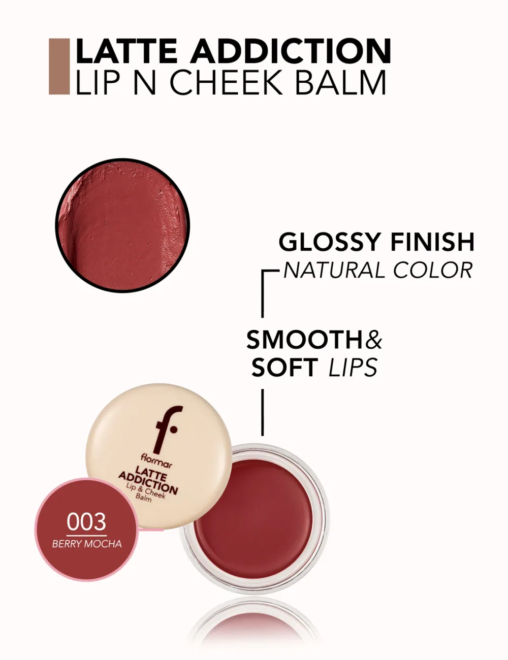 Latte Addiction Lipcheek Balm