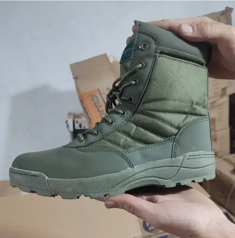 Godasse magnum Noir / vert militaire