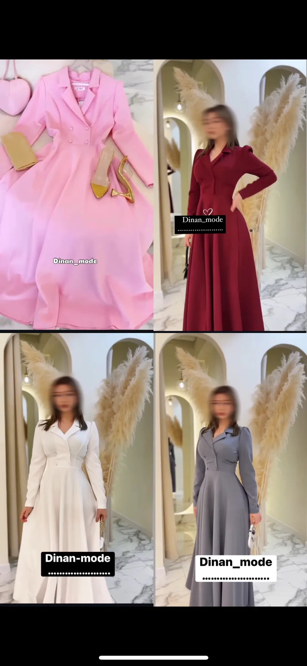 Robe  rose