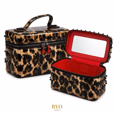 Vanity Louboutin Leopard – Édition Luxe
