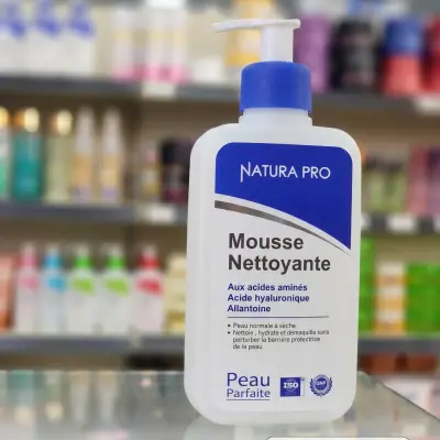 رغوة تنظيف الوجه "Mousse Nettoyante" من "Natura Pro"