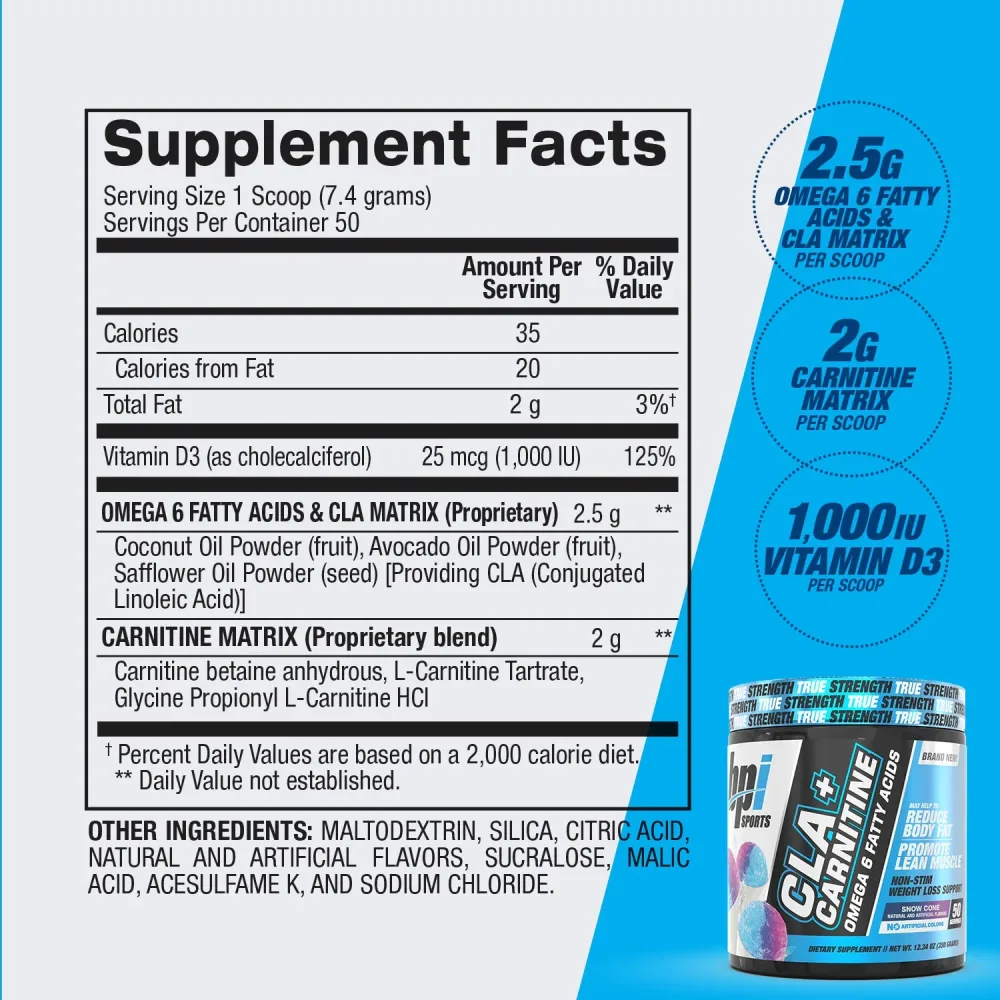 CLA + CARNITINE 50 SERVINGS