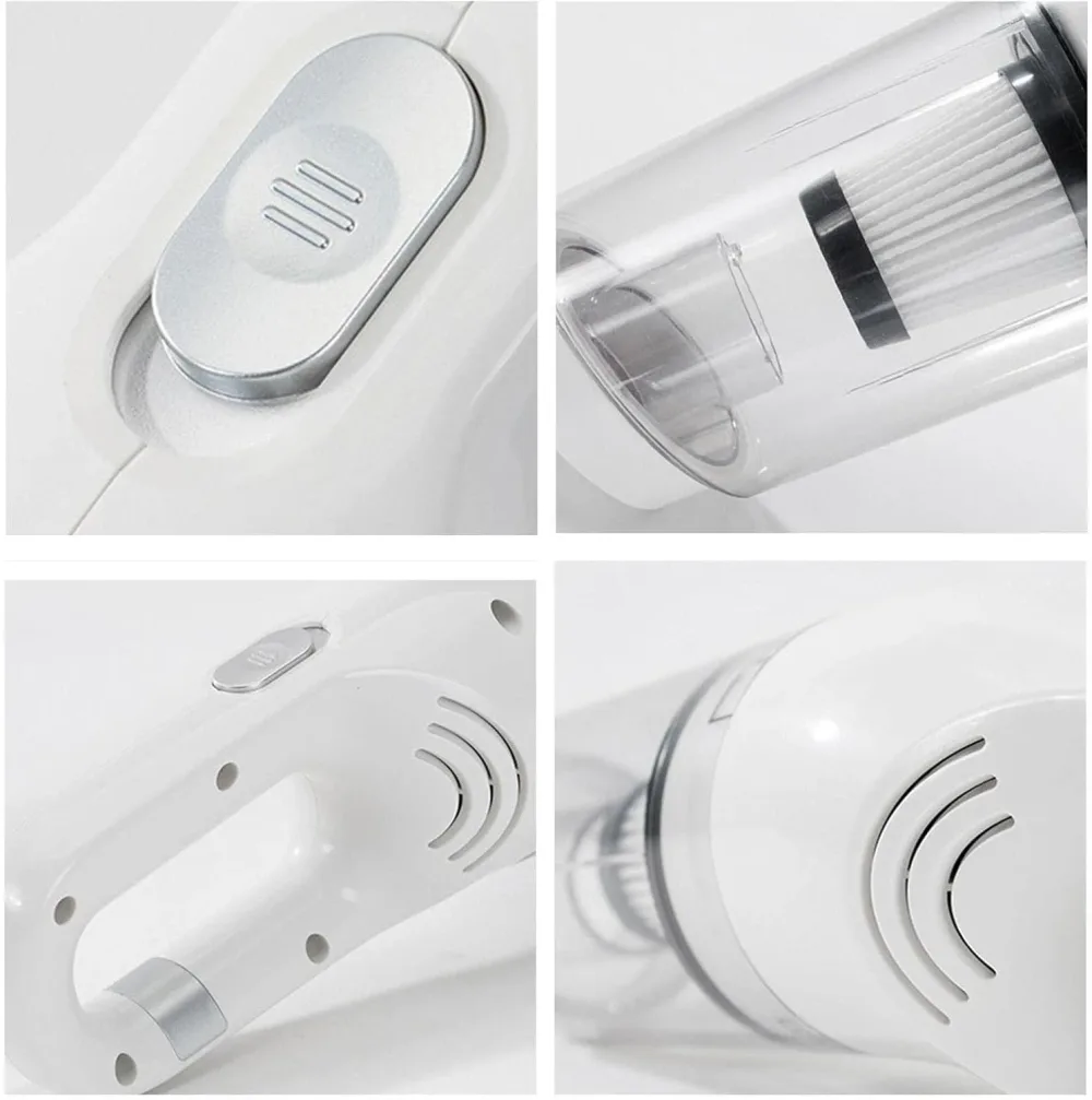 Aspirateur Portable Multifonction 6en1 JB-168 batterie 1800 mAh Filtre HEPA - مكنسة كهربائية محمولة