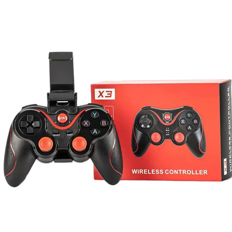 Manette Gaming X3 Sans Fil – Compatible Android, iOS & Windows, Bluetooth