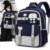 Sac à Dos Scolaire Enfant avec Trousse Motif Calculatrice Tissu Imperméable Rose SACKDS34RS - حقيبة ظهر مدرسية للأطفال