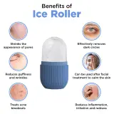 Ice Roller للتخلص من انتفاخ الوجه. حب الشباب و الالتهابات. والهالات السوداء