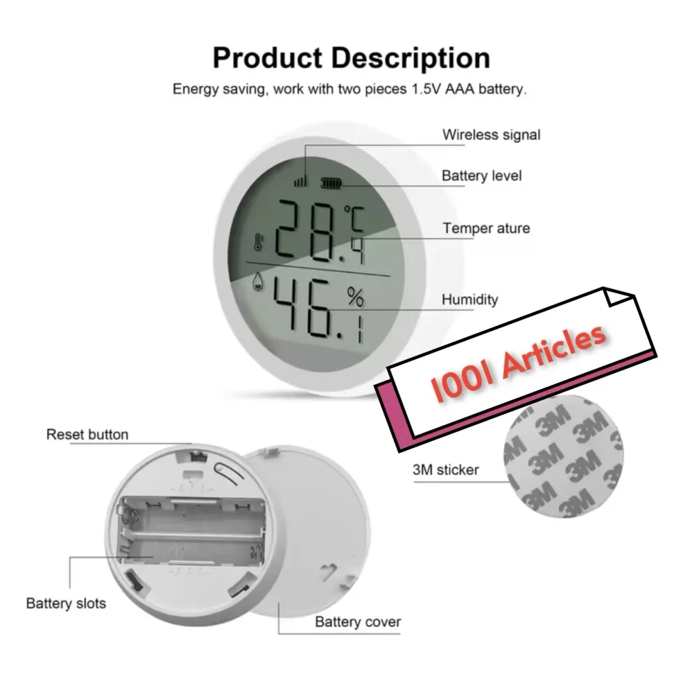 Capteur température Smart Tuya Zigbee