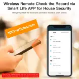 Sirène de sécurité intelligente MOES - Sonore et lumineuse Tuya Smart Zigbee.