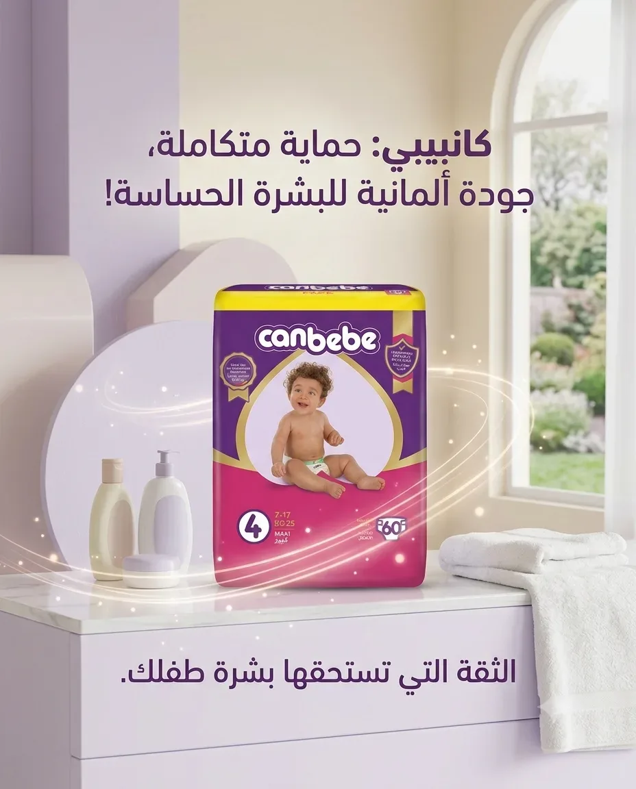 Canbebe حفاظة 4-60