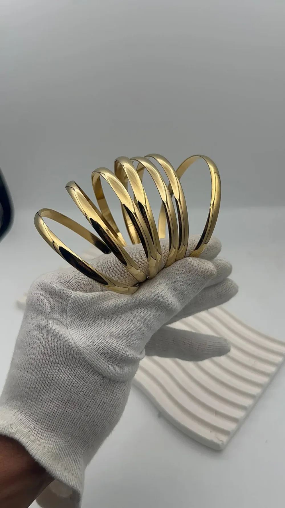 سبيعيات فخمة bracelet 7 pièce Acier inoxydable