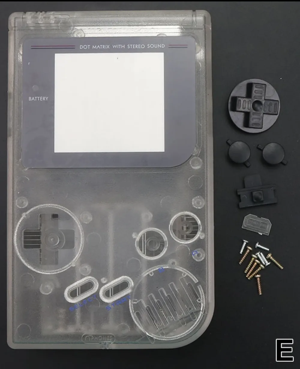 Carcasse GameBoy DMG – Restauration et Customisation
