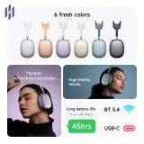 Casque Hoco W65 Over-Ear Bluetooth Headphone with Magnetic Earmuffs