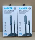 كابل شحن عصري 240W ANKER أصلي مع سيبور مدمج  type C
