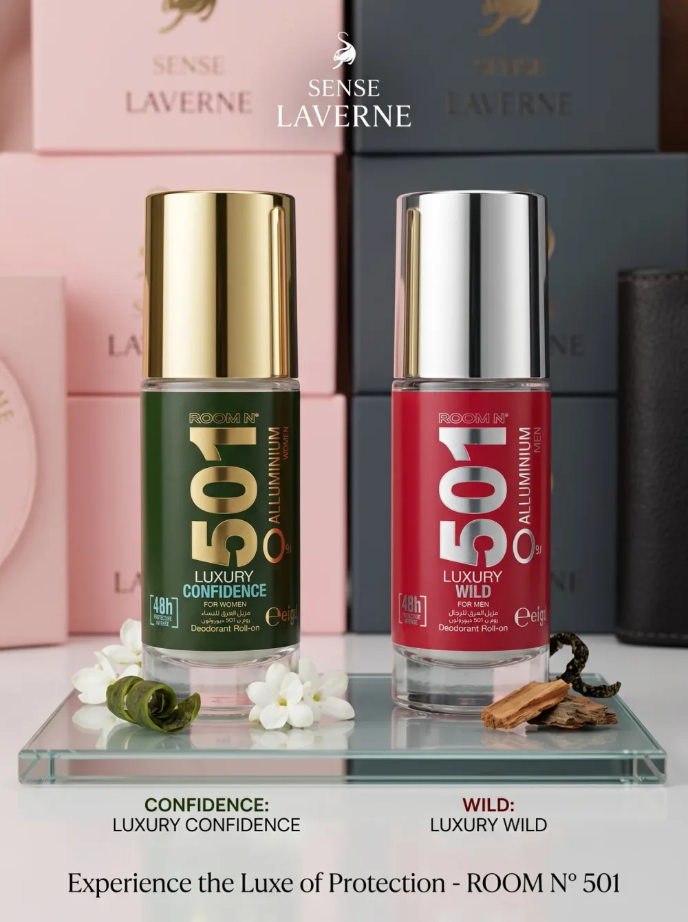 مزيل عرق رول أون "ROOM N° 501" للرجال