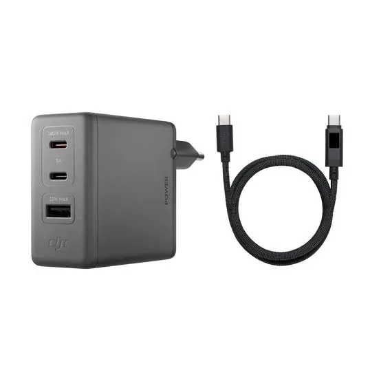 Dji Power 140W Gan Charger combo