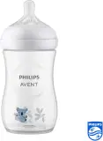 Philips Avent Biberon à Réponse Naturelle de 260 ml, sans BPA pour les bébés de 1 mois et +, motif koala