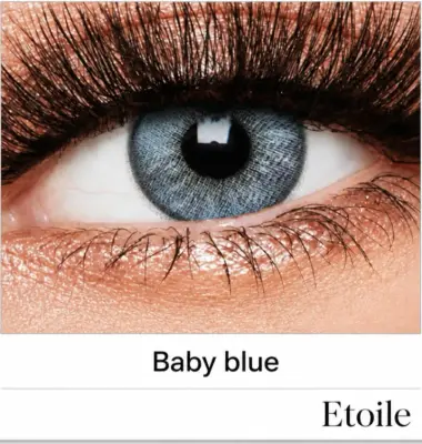 Baby Blue lentille
