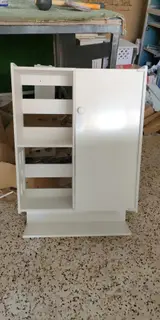 Bathroom Mirror Cabinet with Side Storage CNC File