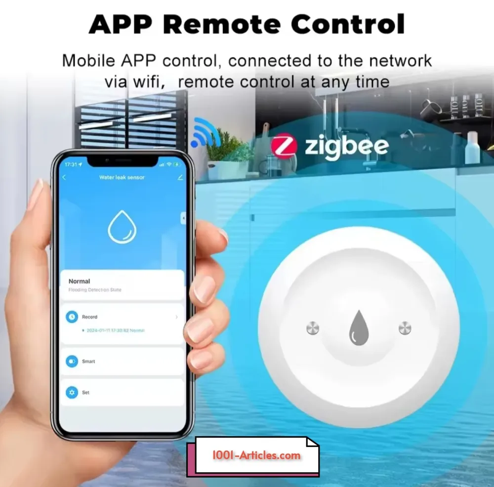 Détecteur de fuite d'eau- Tuya Smart Zigbee