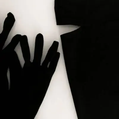 قفازات حنان 95٪ قطن