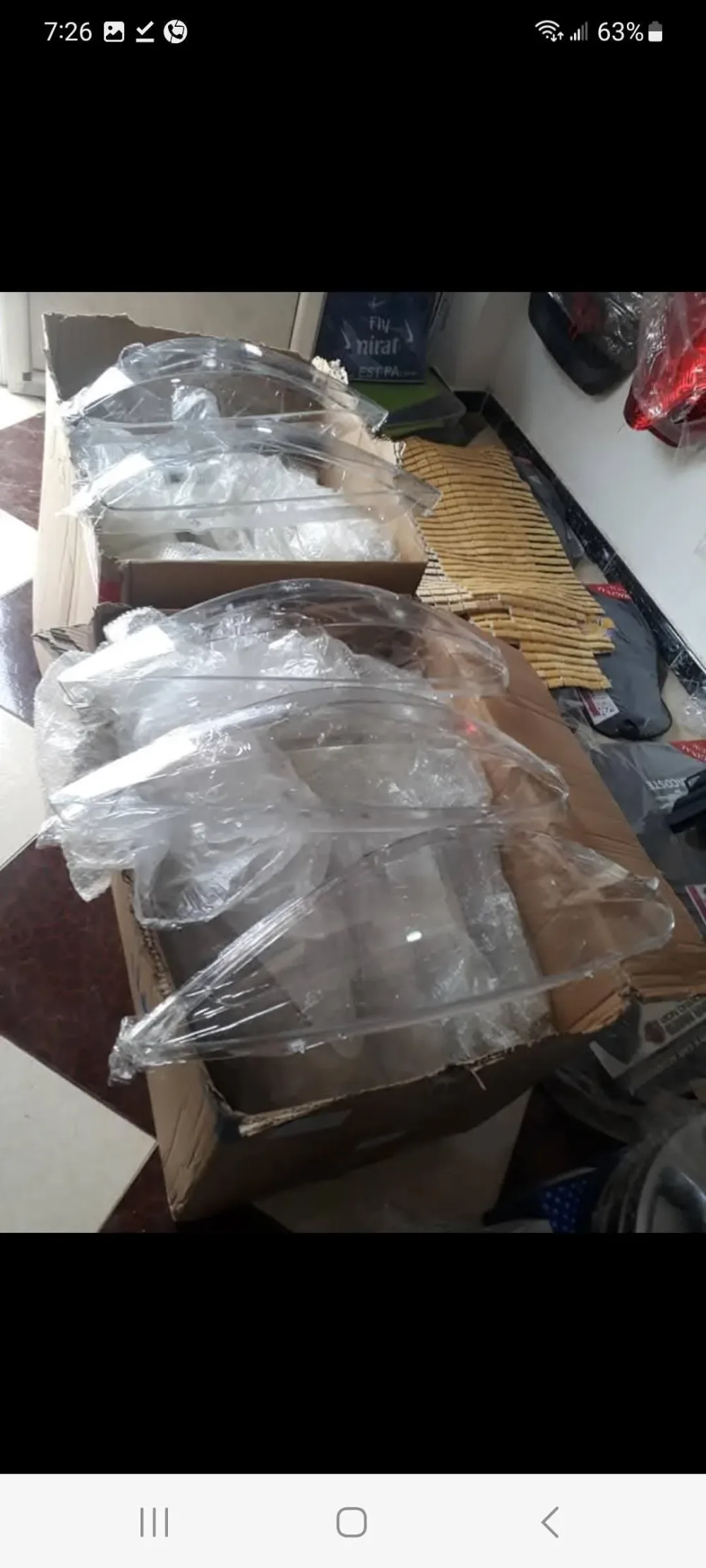 أغطية مصابيح أمامية بلاستيكية شفافة (بلاستيك فار) لسيارات بيجو  308