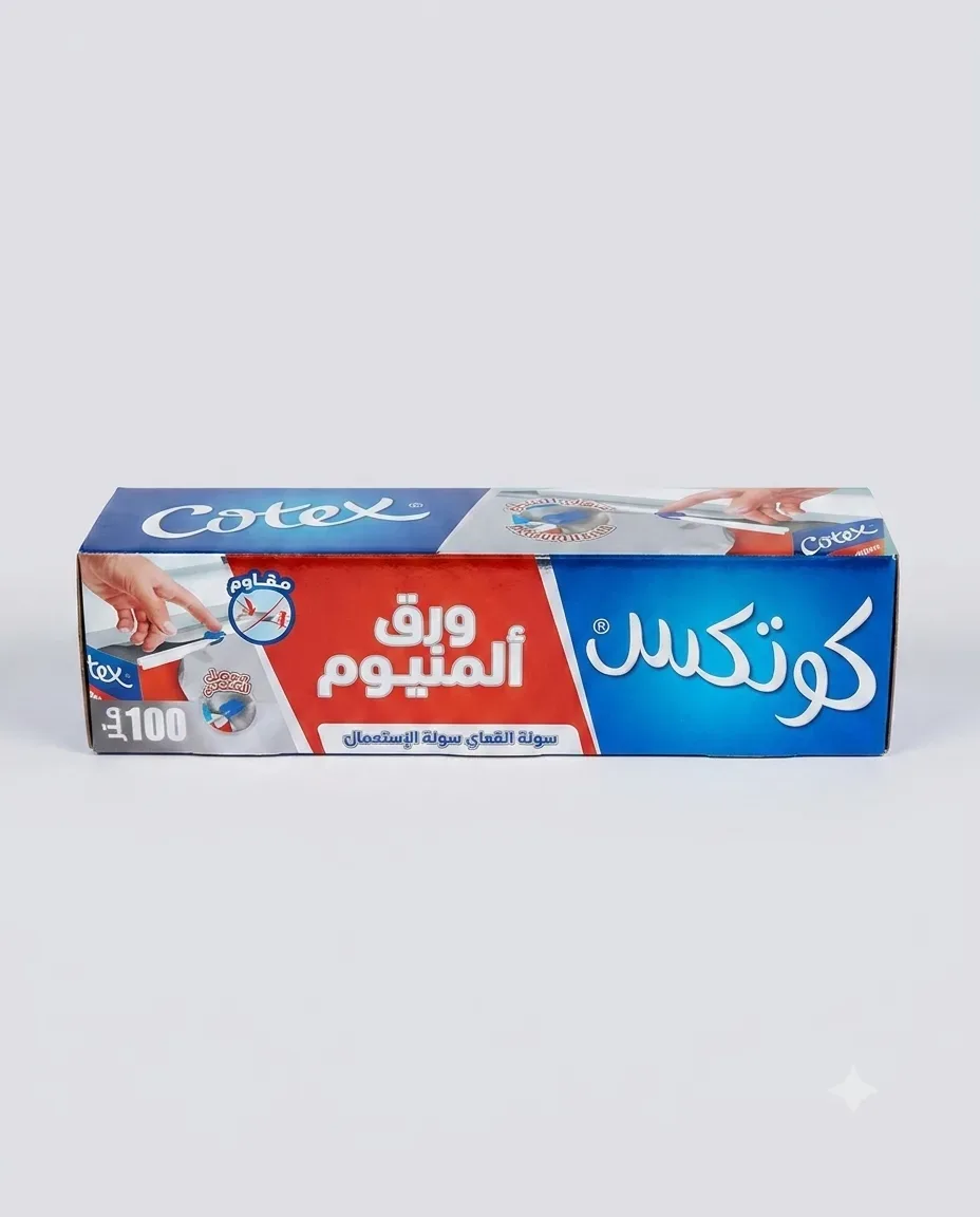 Cotex ورق اليمينيوم