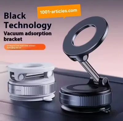 Support de Téléphone Magnétique, Pliable 360°, Puissant, pour Voiture, K007.