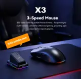 Souris Sans Fil Bi-Modes - Station de Charge Magnétique - RVB Bluetooth 5.2.