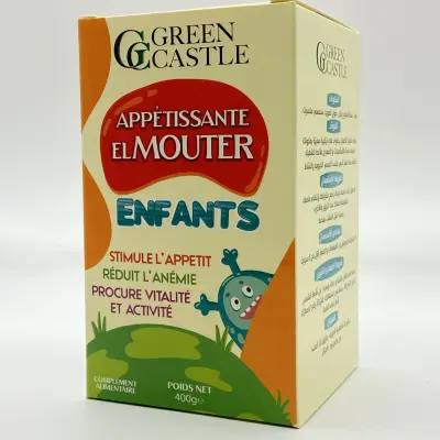 مسمنة الموتر للأطفال (Appétissante El Mouter Enfants)