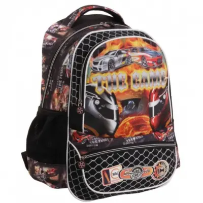 Sac à dos enfant madisson Motif casque Noir