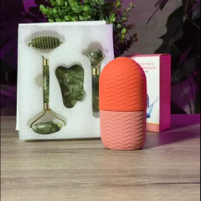 Gua Sha 3 piece & Ice Roller Pack