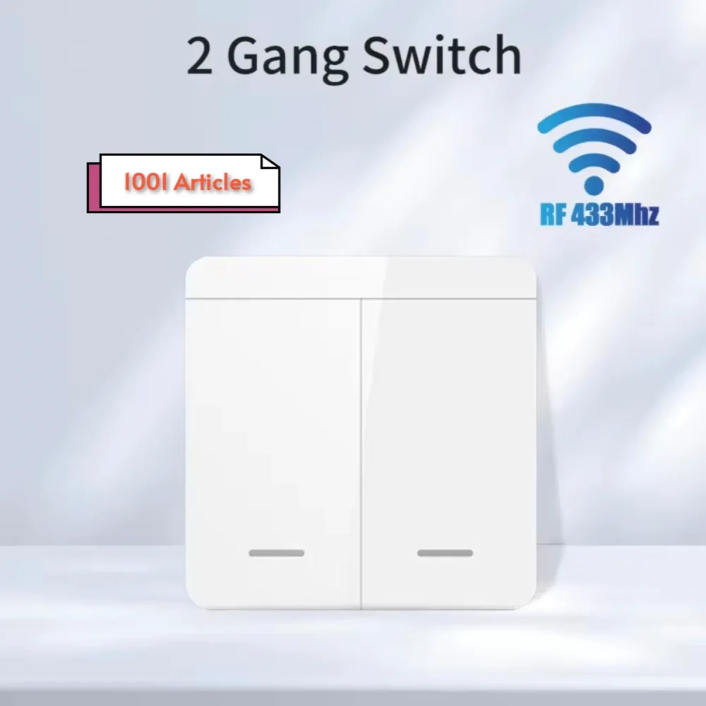 Tuya Smart Mini Switch Double, RF 433