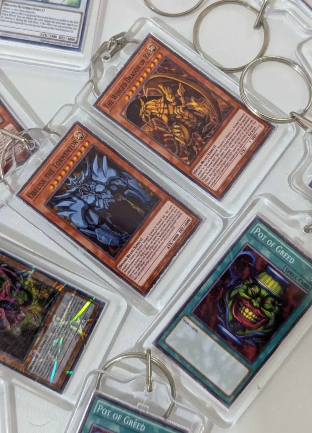 Porte clés cartes YU-GI-OH
