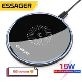 Wireless Charger - Chargeur Rapide sans fil ESSAGER Type C