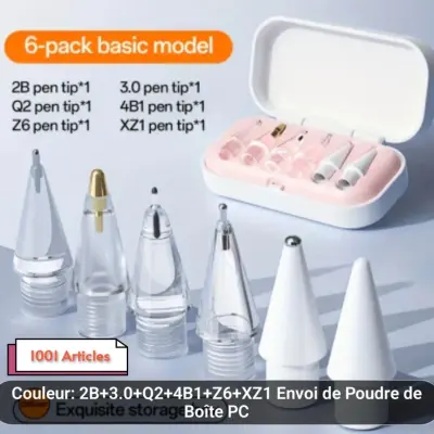 Boîte à embouts pour Apple Pencil