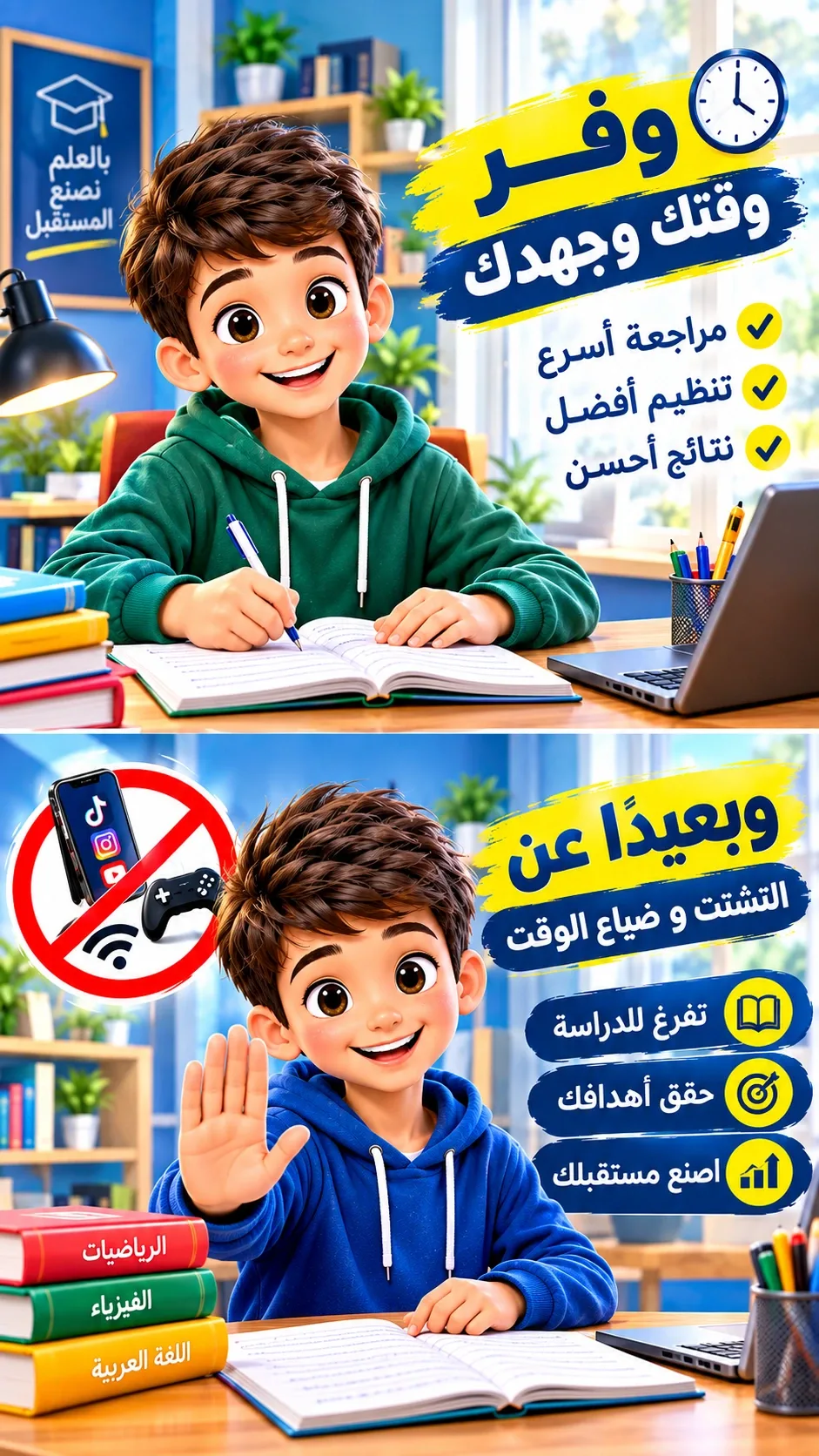 فلاش ديسك مرجعية التلميذ BEM 2027 | المراجعة الشاملة