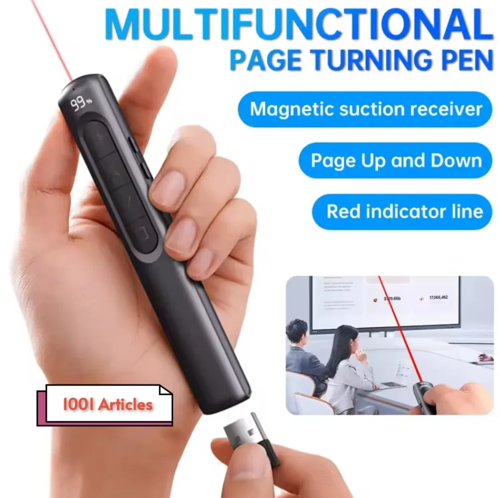 Stylo PowerPoint - Pointeur Laser Premium