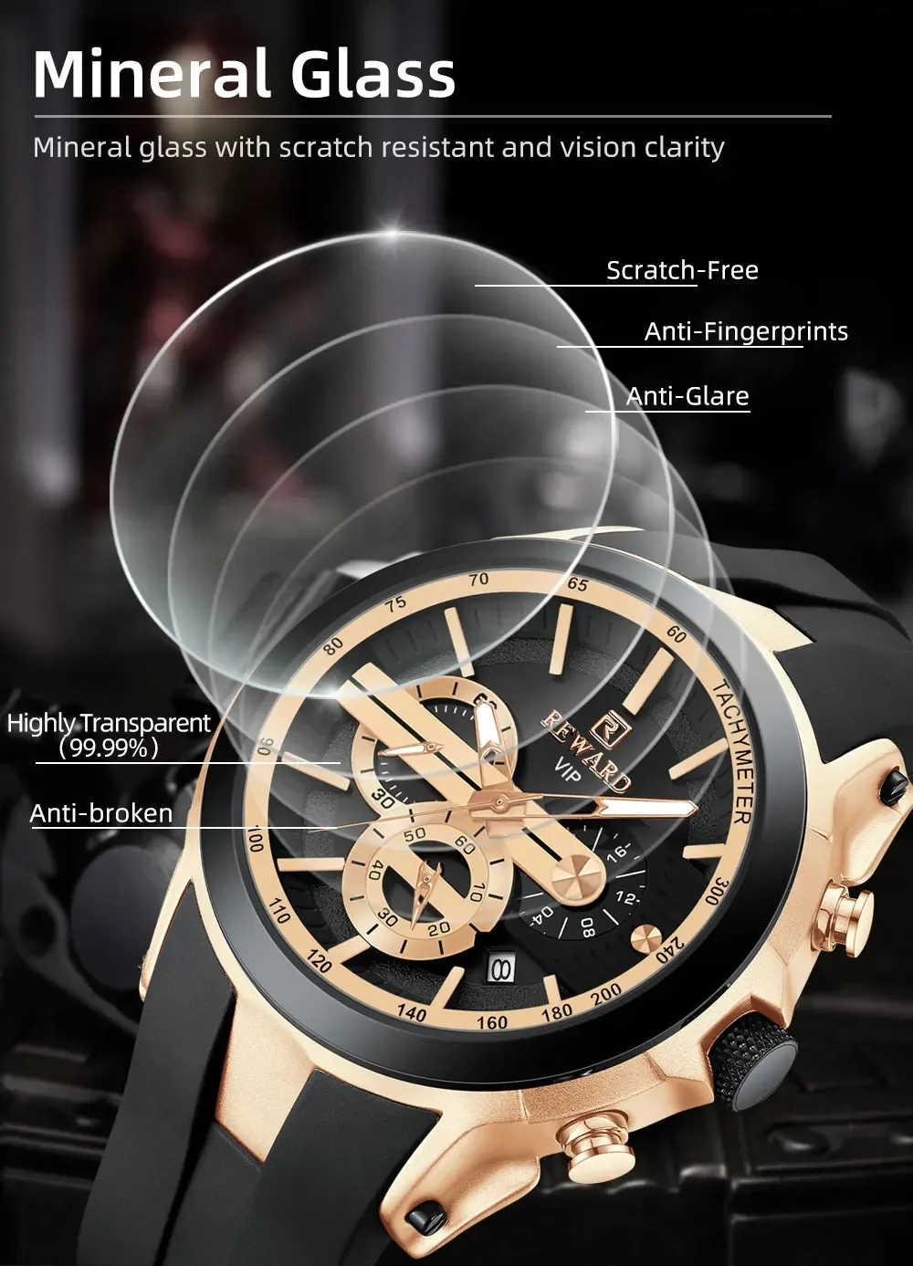 MONTRE REWARD VIP HOMME