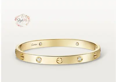 Bracelet Cartier Modèle Classique 4 Diamants IP6688