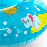🏖️ عوامة أطفال مع مظلة حماية من الشمس – صيف آمن ومرح لا ينتهي! 💙🩷