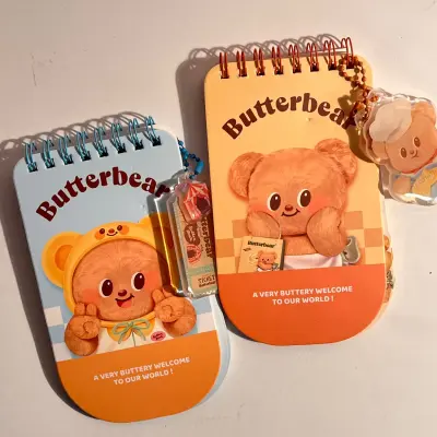 Butter bear block notes