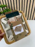 Panier de rangement pour salle de bain en feutre tissé 4 compartiments – سلة تنظيم الأغراض في الحمام
