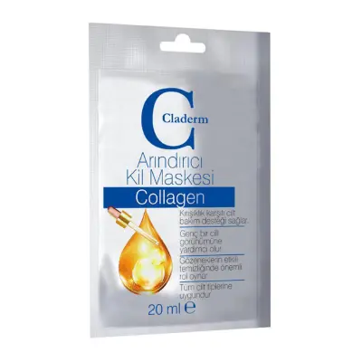 claderm arindirici kil maskesi collagen