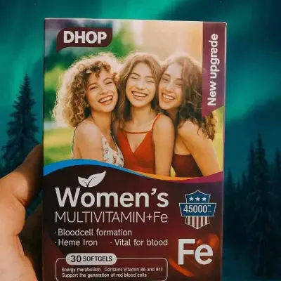 DHOP Women’s Multivitamin + Fe - حبوب فقر الدم