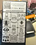 LSC SMART CONNECT, Caméra Solaire IP Externe, Batterie, WiFi, HD 1080p, Tuya compatible.