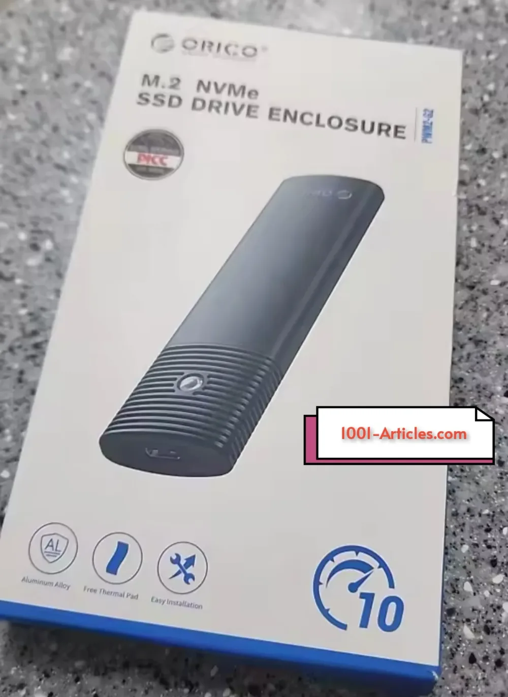 ORICO M2 boîtier SSD NVMe