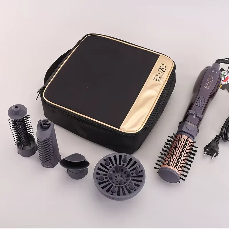 ENZO Brosse Soufflante 5-en-1 Multifonction Nano Brush EN-4136